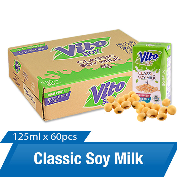 Vito Classic Soy Milk 125Ml* ctn (1x60pcs)