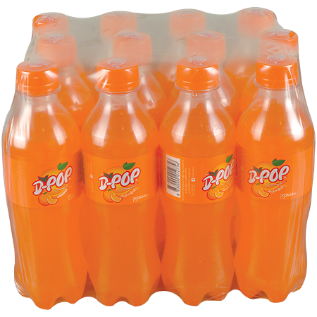 D-Pop Orange 330Ml *ctn (24pcs)
